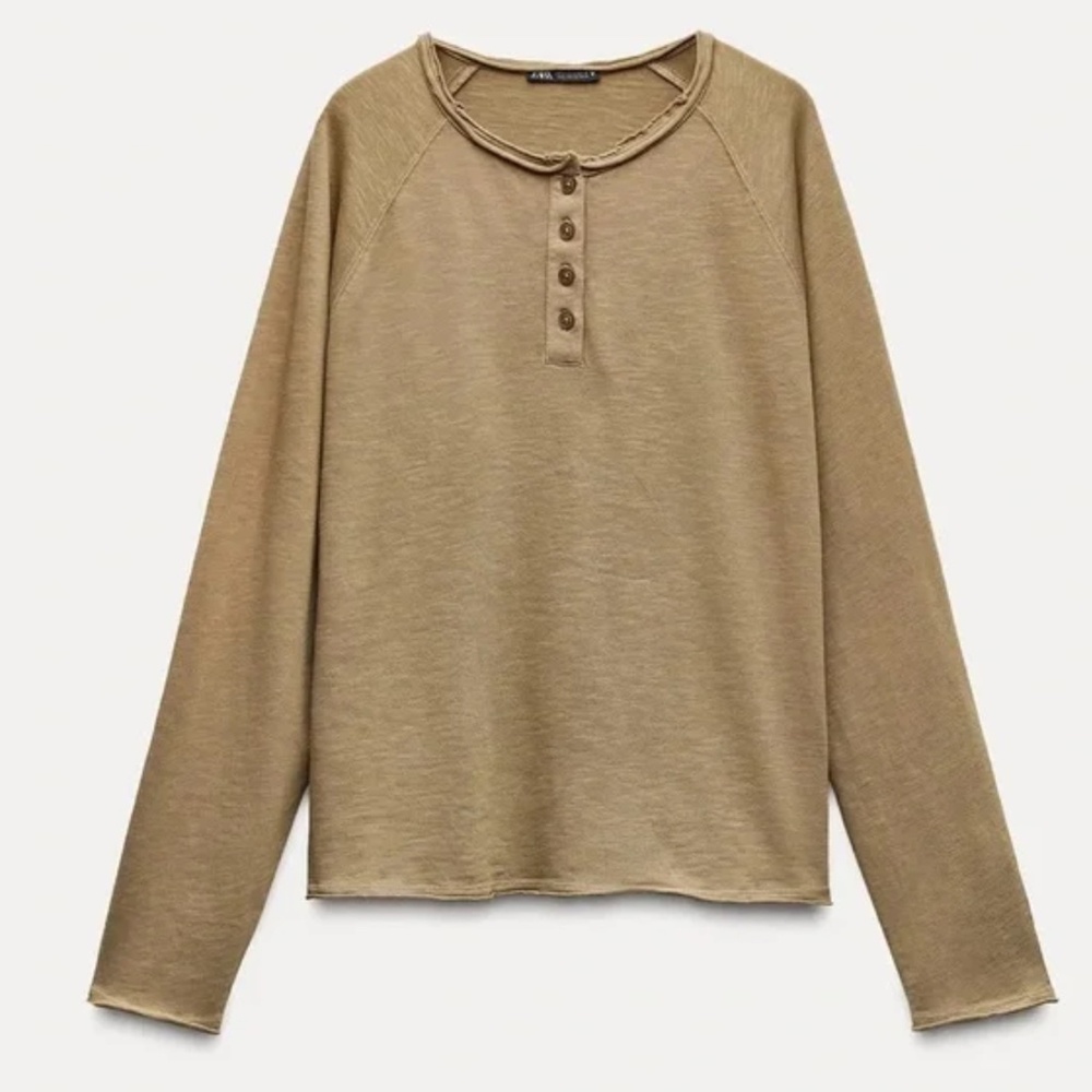 Tan long sleeve